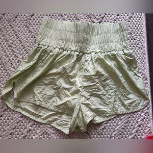 FP Movement Green Athletic Shorts